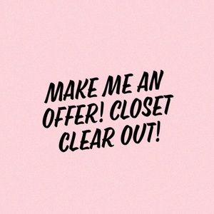 ✨✨✨CLOSET CLEAROUT✨✨✨